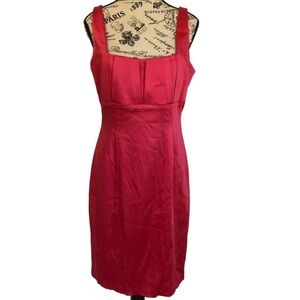 NWT CALVIN KLEIN Pink satiny dress Size 4